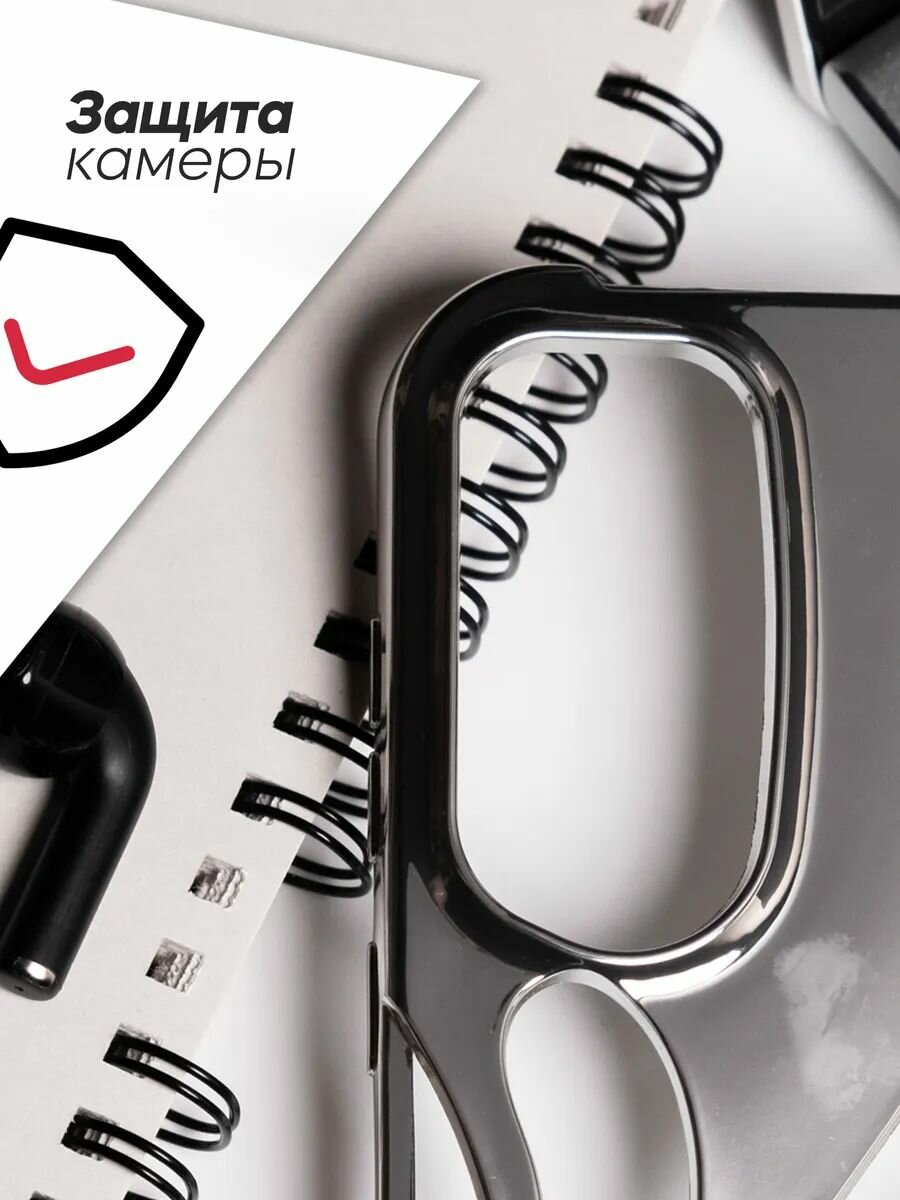 Чехол на Samsung А55 силикон противоударный; защита камеры; защита от царапин и пыли — фото 1