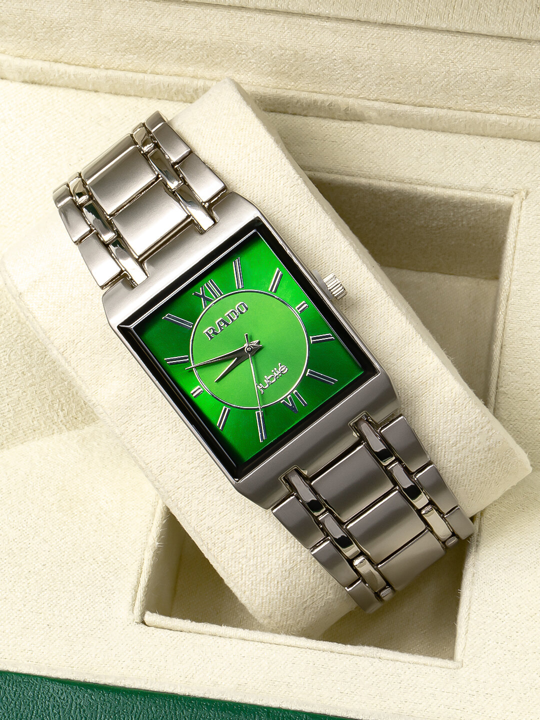 Наручные часы RADO, зеленый,