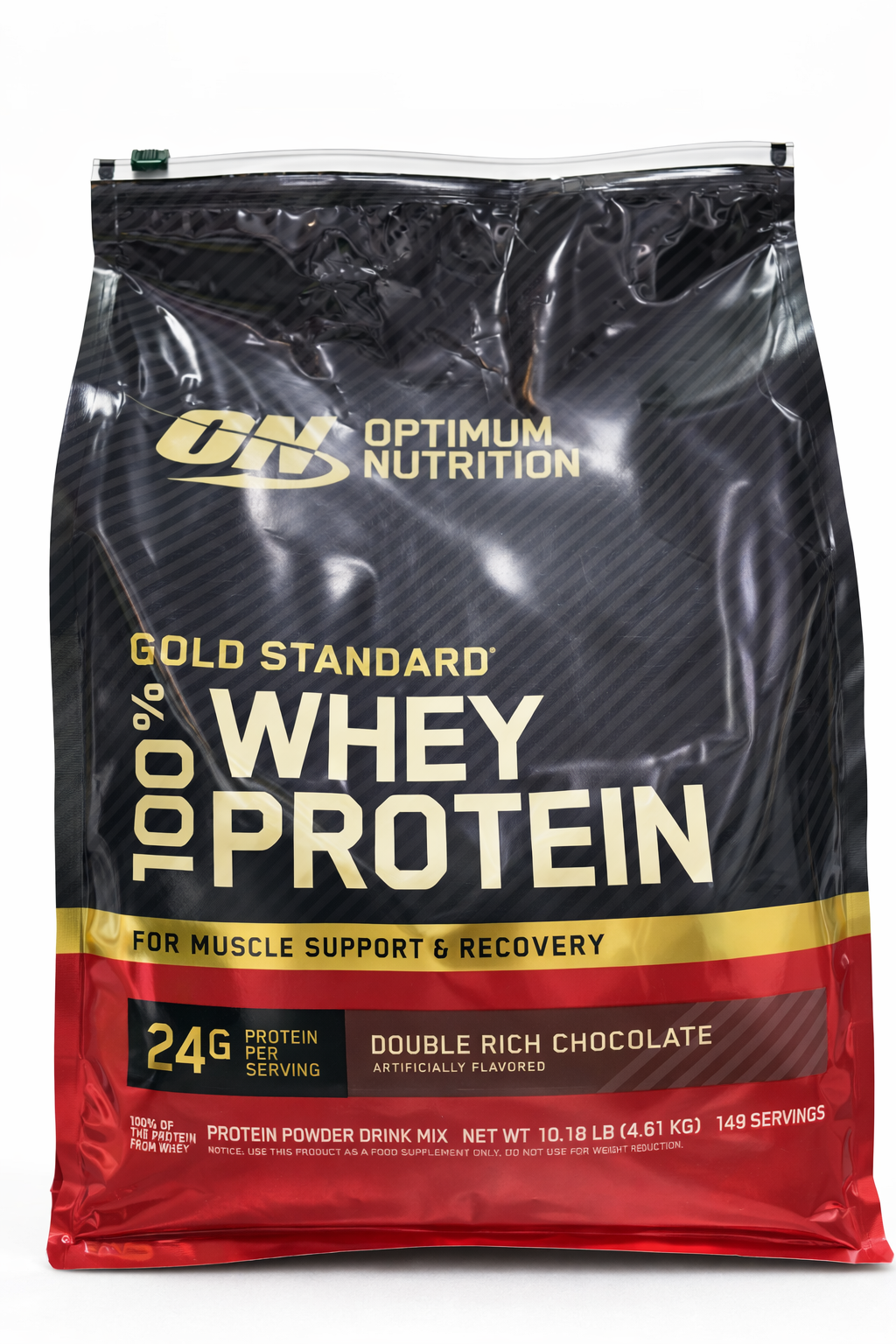Optimum Nutrition Gold Standard Whey 4,61 кг — Double Rich Chocolate