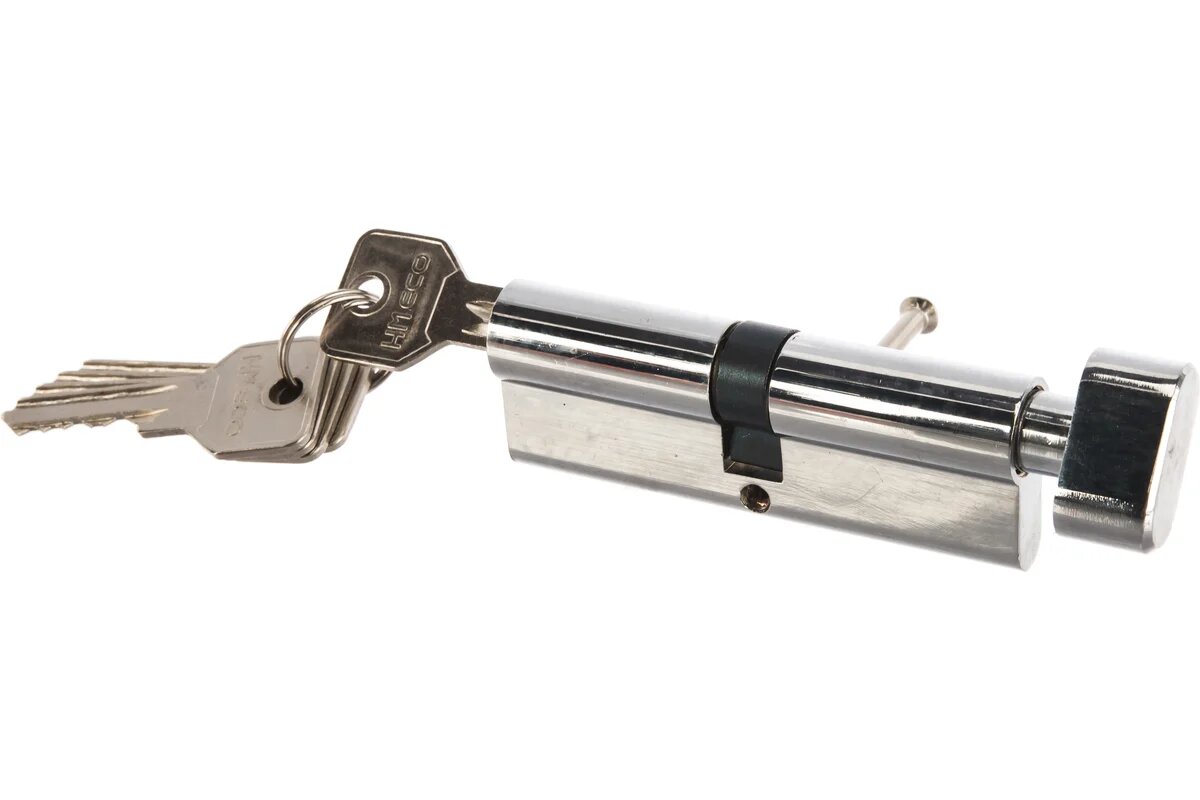 Цилиндровый механизм нора-м ЕСО Z ЛВ-90 45-45 хром 15545