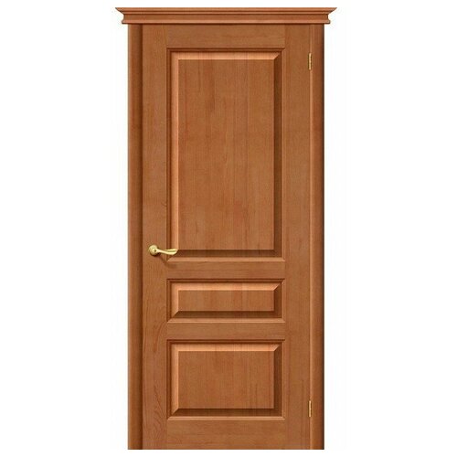 Межкомнатная дверь массив М5 Т-05 (Светлый Лак) Белорусские двери