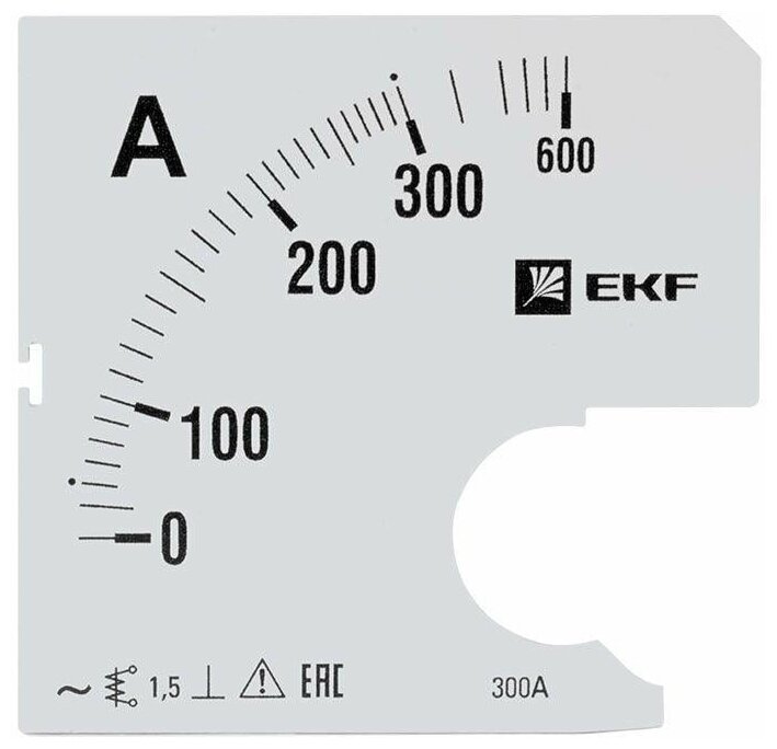 Шкала сменная для A961 300/5А-1.5 PROxima EKF s-a961-300 1шт