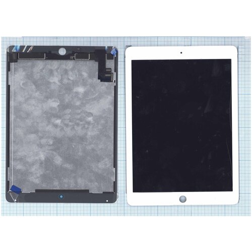 Модуль (матрица + тачскрин) для iPad Air 2 (A1566, A1567) белый tablet cover for apple ipad pro 9 7 inch a1673 a1674 a1675 embossing leather case for coque ipad pro 9 7 inch 2016 cover cases