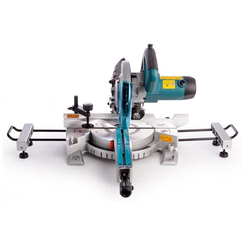 Торцовочная пила с протяжкой Makita LS0815FLN, 1400 Вт пила торцовочная makita ls0815fln