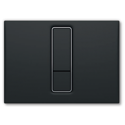 Sanit Нажимная клавиша смыва Sanit 16.751.82.0000 Ineo Bright, термореактивная пластина, черная клавиша смыва для инсталляции sanit s703