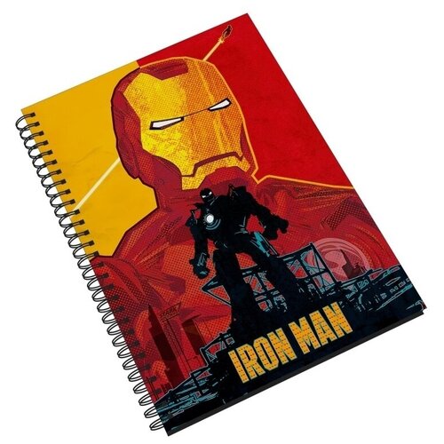 Купить Блокнот/Скетчбук/Альбом для рисования CувенирShop Iron Man/Железный человек A4 48 листов, СувенирShop