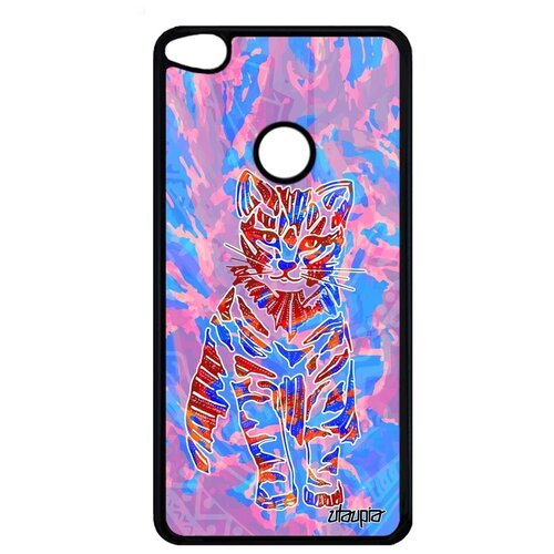 фото Красивый чехол на мобильный // huawei p9 lite 2017 // "кот" маленький бенгальский, utaupia, розовый