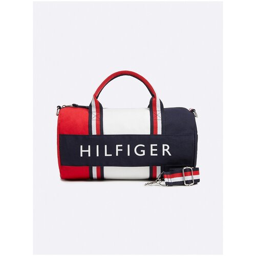 фото Спортивная сумка tommy hilfiger duffle (синий, красный, белый)