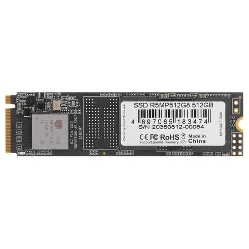 Накопитель SSD M.2 2280 512GB AMD Radeon R5 (R5MP512G8)