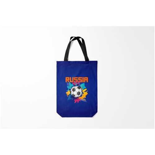 фото Сумка-шоппер / 31х42 см / футбол / сборная россии россия burnettie