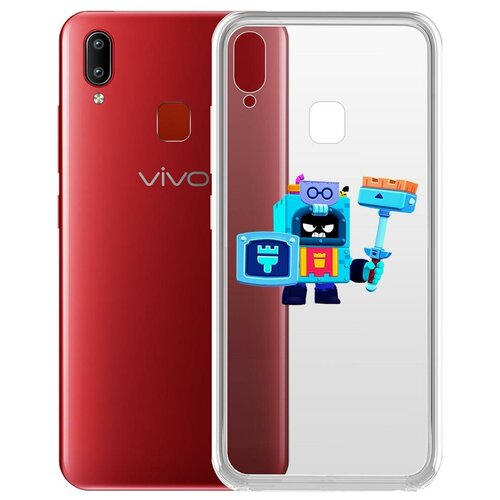 фото Чехол-накладка clear case brawl stars-эш для vivo y91/y91i/y93/y95 krutoff group