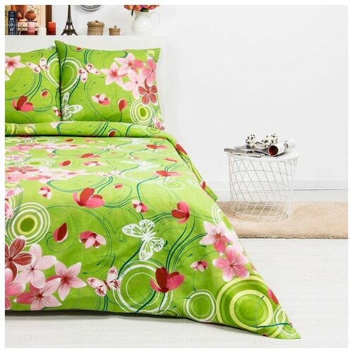 фото Постельное бельё евро, 200х220см, 220х200см, 70х70см 2шт. бязь 100г/м mikimarket