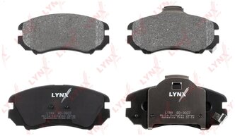 Дисковые тормозные колодки передние LYNXauto BD-3602 для Hyundai, Kia (4 шт.)