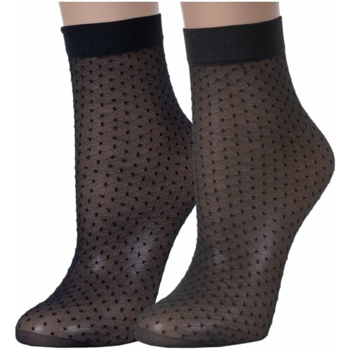 фото Женские носки conte укороченные, вязаные, 20 den, размер 23-25, мультиколор