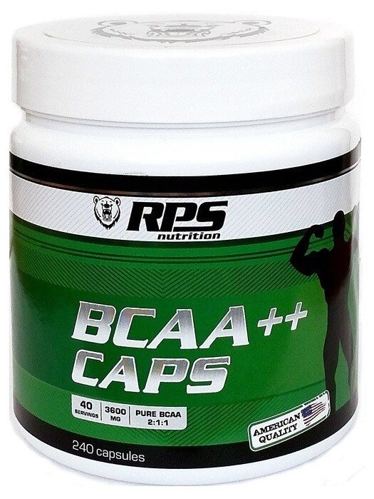 RPS Nutrition BCAA++ 2:1:1 240 капс (RPS Nutrition)