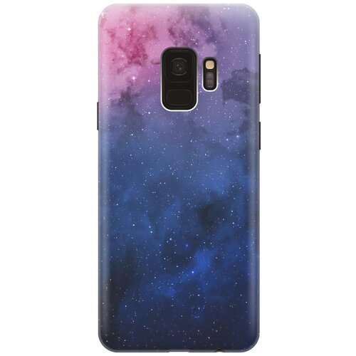 фото Gosso ультратонкий силиконовый чехол-накладка для samsung galaxy s9 с принтом "звездное зарево"