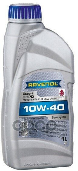 Ravenol Масло Моторное Expert Shpd 10W-40 1Л (Полусинтетика)