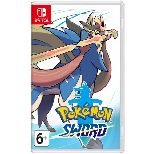 Игра Pokémon Sword для Nintendo Switch, картридж игра pokémon shield expansion pass для nintendo switch картридж