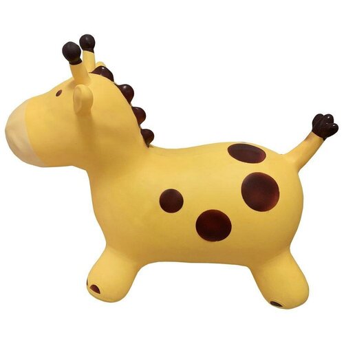 Животное-прыгун Moby Kids Жирафик, цвет: жёлтый животное прыгун собака цвет розовый