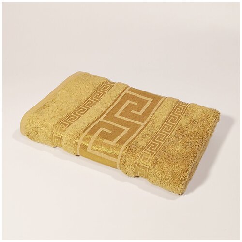 фото Бамбуковое полотенце турция cestepe grek 70x140 - горчичный
