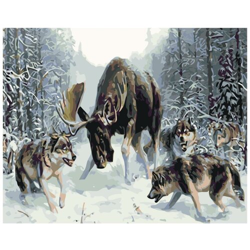 фото Картина по номерам, 60 x 75, ktmk-62638, "живопись по номерам", набор для раскрашивания, раскраска