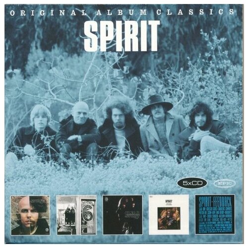 SPIRIT ORIGINAL ALBUM CLASSICS (SPIRIT, THE FAMILY THAT PLAYS TOGETHER, CLEAR, TWELVE DREAMS OF DR. SARDONICUS, FEEDBACK) Box Set, 5CD