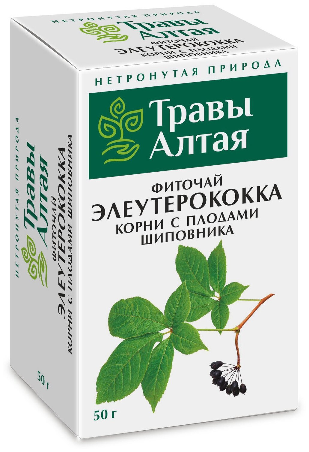 Элеутерококка корни с шиповником серии Алтай 50 г x1