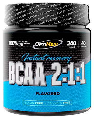 OptiMeal BCAA 2:1:1 Instant Recovery (240г) Клюква