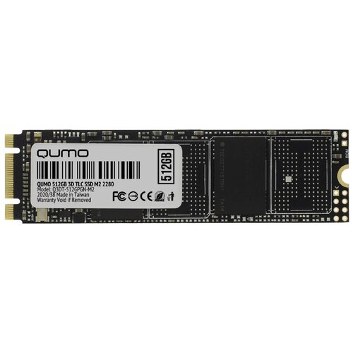 Твердотельный накопитель 512Gb Q3DT-512GPGN-M2 SSD Qumo Novation 490000₽