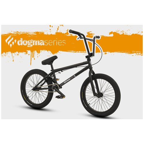 Велосипед BMX 713Bikes Black (dogma series)