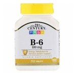 21st Century B-6 100 mg (110 таблеток) - изображение