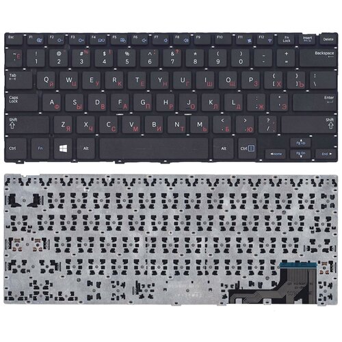 Клавиатура для ноутбука Samsung NP915S3 черная клавиатура для ноутбука samsung np915s3 черная без рамки