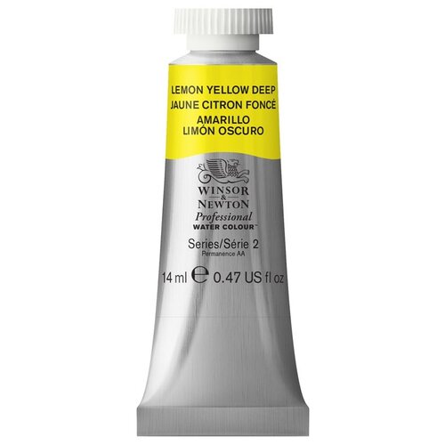 Winsor & Newton Акварель художественная Professional, 3 шт., насыщенно-желтый лимон акварель художественная winsor