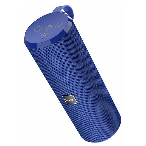 Колонка портативная HOCO, BS33, Voice Sports, пластик, Bluetooth, FM, USB, AUX. TF, цвет синий