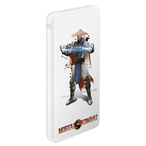 Внешний АКБ 10000 mAh 2 USB 1 MICRO 21A Li-pol белый Raiden Deppa 301112 139000₽