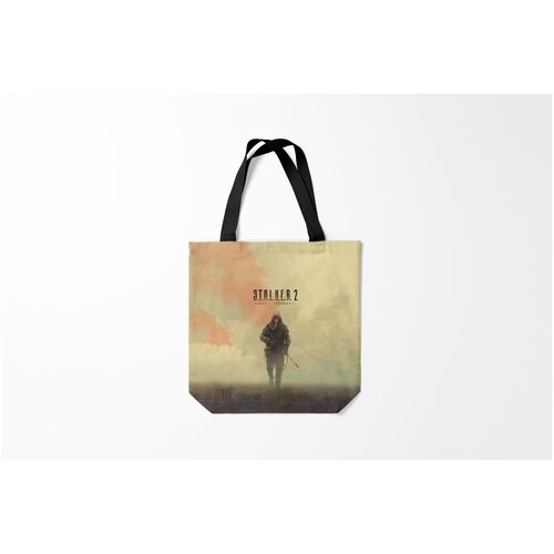 фото Сумка-шоппер / 40х40 см / геймерам / stalker сталкер одиночка burnettie