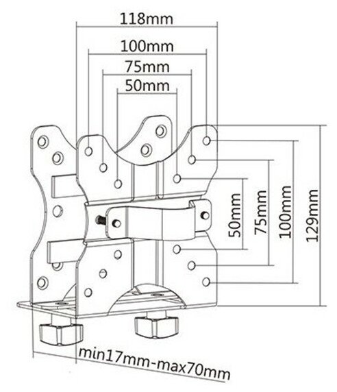 Крепление ErgoFount BPCH-01