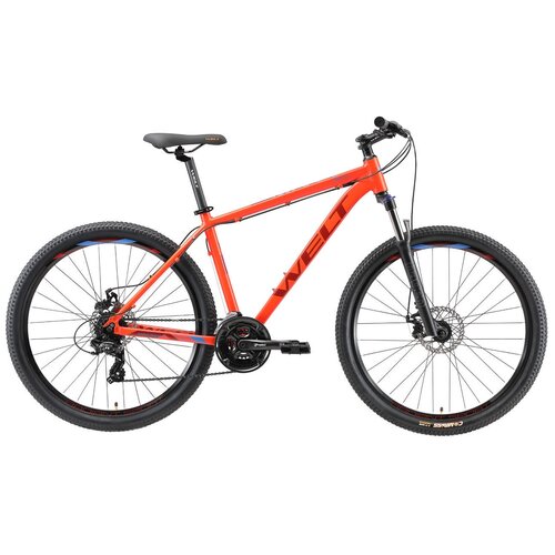 Горный (MTB) велосипед Welt Ridge 1.0 D 27 (2022) orange 20 (требует финальной сборки) горный mtb велосипед reid scout 20 2022 blue orange 20 требует финальной сборки