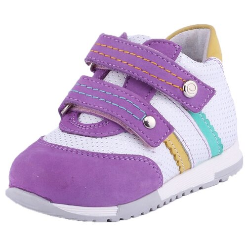 П/ботинки для девочек ELEGAMI 7-805771904,Сиреневый/белый,Размер 23