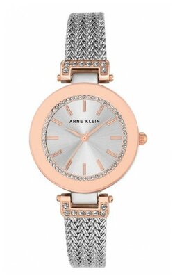 Наручные часы ANNE KLEIN 1907SVRT, серебряный