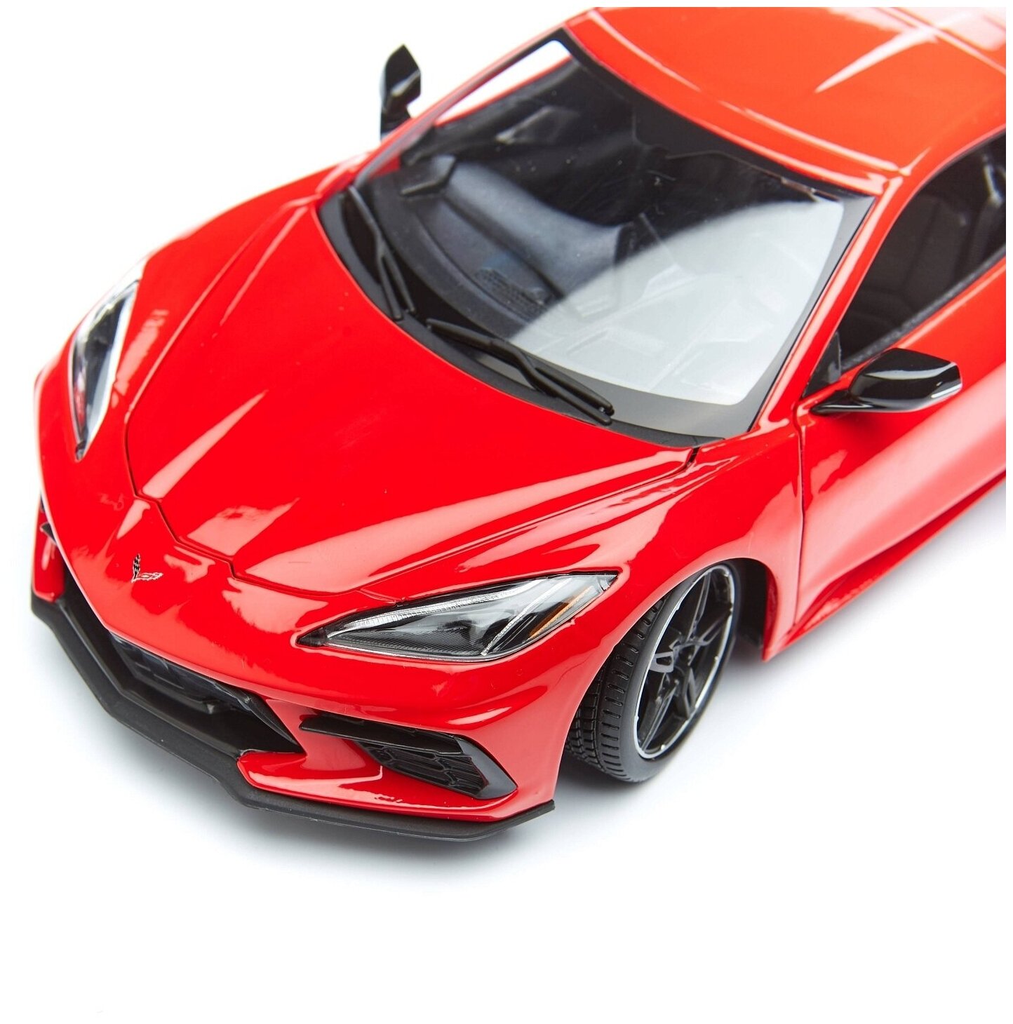 Maisto Машинка Chevrolet Corvette Stingray 2020, 1:18 красная - фото №8