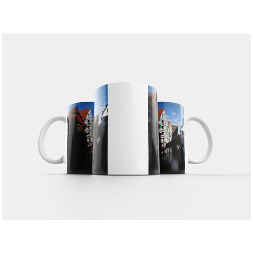 фото Кружка "ulm, город, городской пейзаж" 320 мл lotsprints