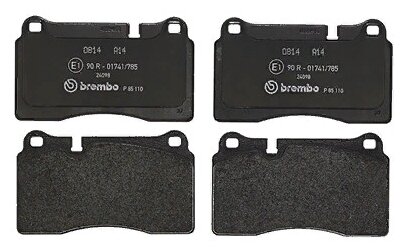 Дисковые тормозные колодки передние brembo P 85 110 для Volkswagen Touareg Audi A3 Great Wall Safe Porsche Cayenne (4 шт.)