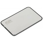 Внешний корпус для HDD/SSD AgeStar 3UB2A8S-6G SATA III серебристый (3ub2a8s-6g (silver)) - изображение