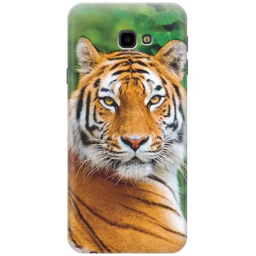 фото Re:pa накладка transparent для samsung galaxy j4+ с принтом "портрет тигра"