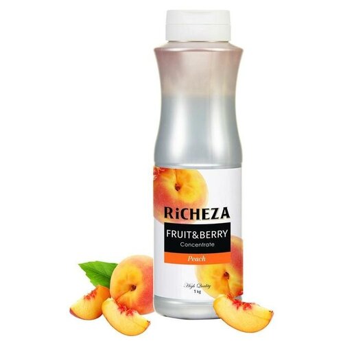 Концентрат RiCHEZA Персик бутылка пластик (1кг)