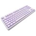 Игровая клавиатура Dark Project KD87A Optical USB Gateron Brown, белый, русская