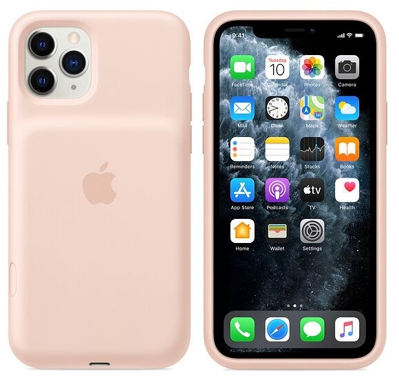 Чехол-аккумулятор Apple iPhone 11 Pro Smart Battery Case (MWVN2ZM/A) Pink Sand