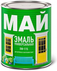 МАЙ ПФ-115 эмаль, желтая (2,6кг)