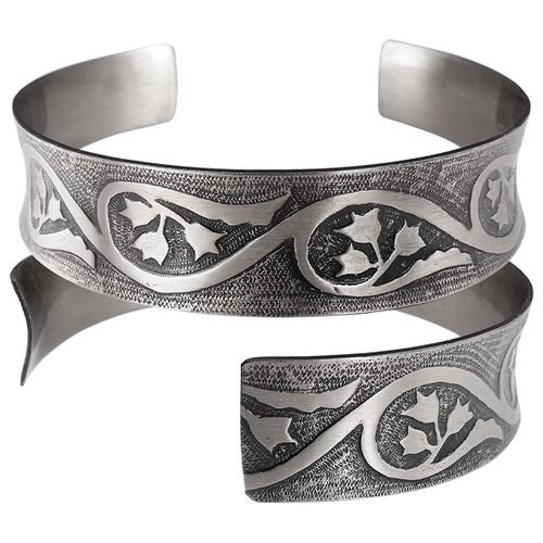 фото Sbormag браслет вогнутый «ландыши»